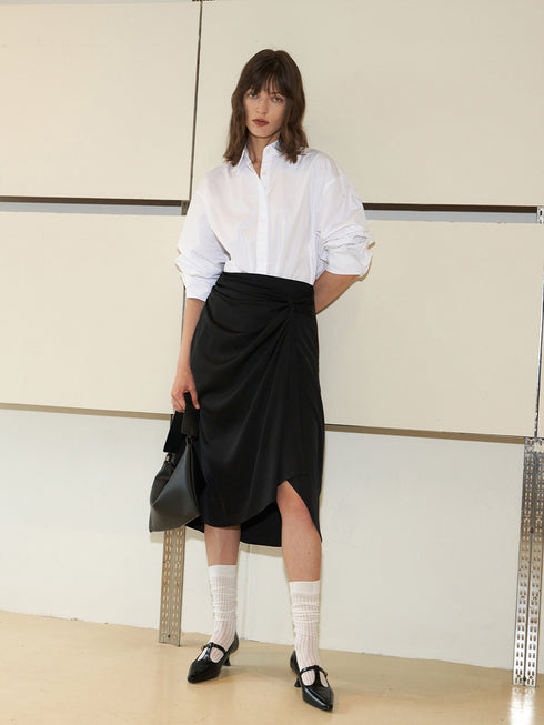 Runaway Silk Skirt